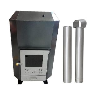 Vedeldad poolvärmare 80 kW