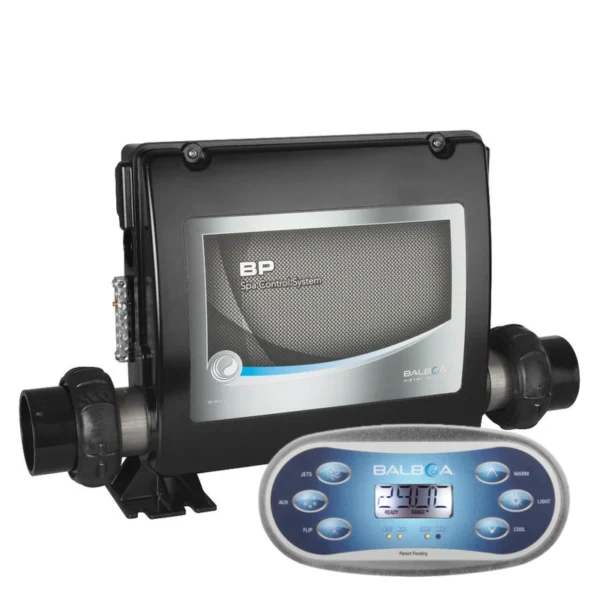 Kontrollsystem med 3 kW värmare för spabad