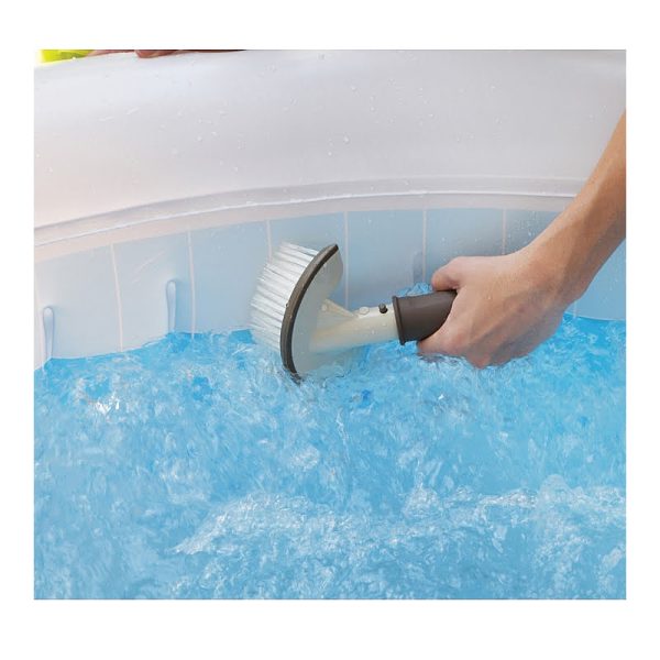 Rengöringsborste spabad