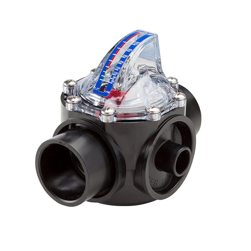 Flödesmätare för Pool - PVC-rör 50mm