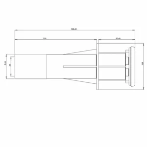 Inlopp betongpool komplett