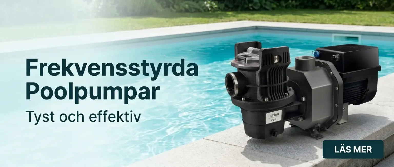 Frekvensstyrda poolpumpar