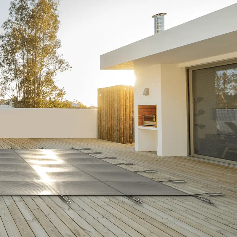 Poolskydd vinter 4×8